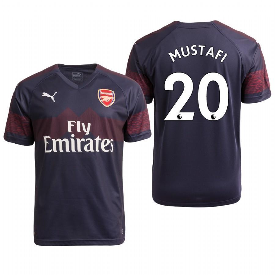 Shkodran Mustafi Arsenal Away Jersey 2018/19