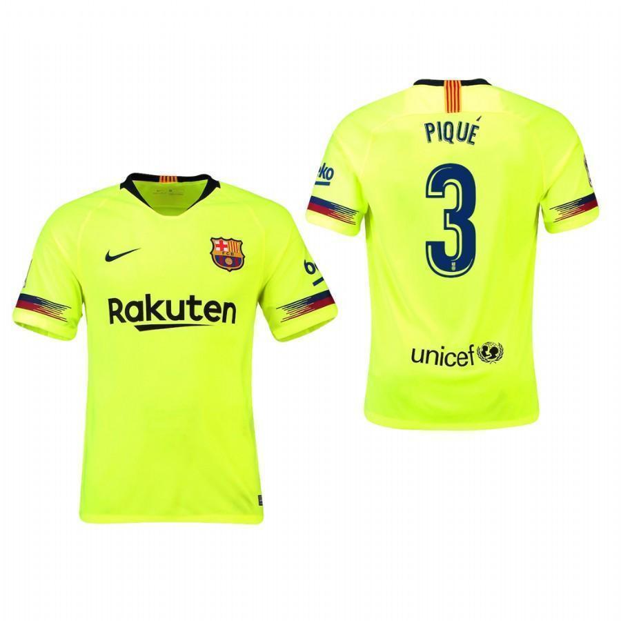 Gerard Piqué Barcelona Away Jersey 2018/19