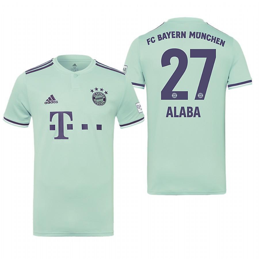 David Alaba Bayern Munich Away Jersey 2018/19