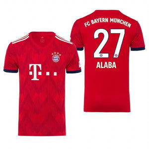 David Alaba Bayern Munich Home Jersey 2018/19