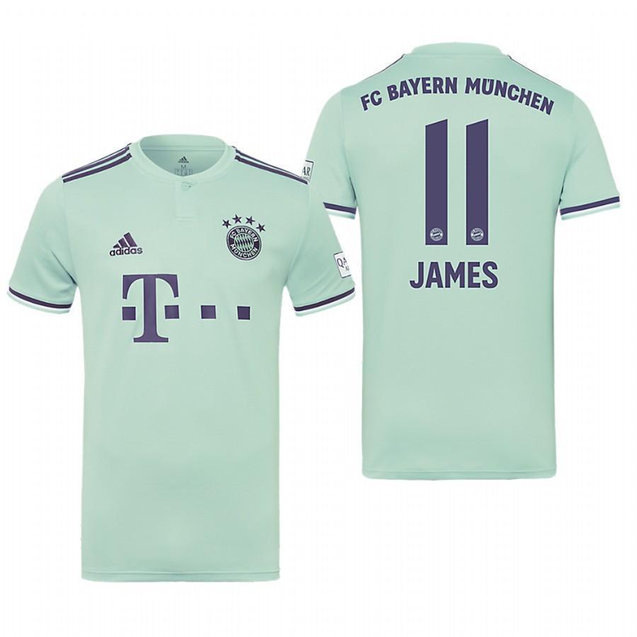 James Rodriguez Bayern Munich Away Jersey 2018/19