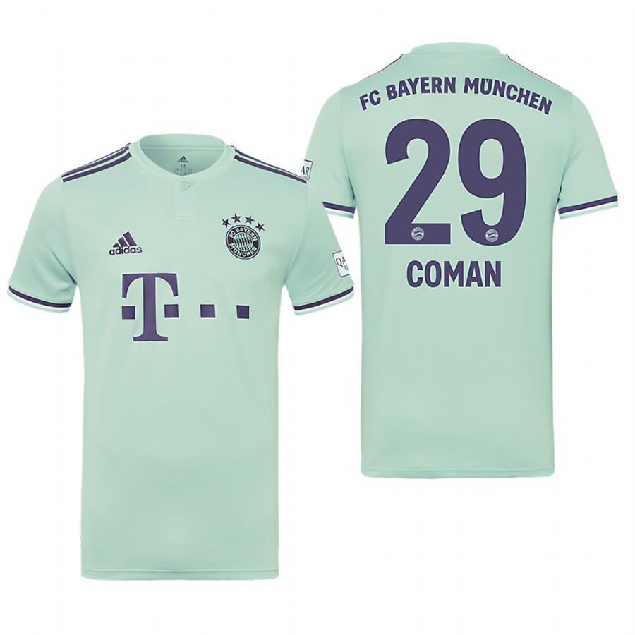 Kingsley Coman Bayern Munich Away Jersey 2018/19