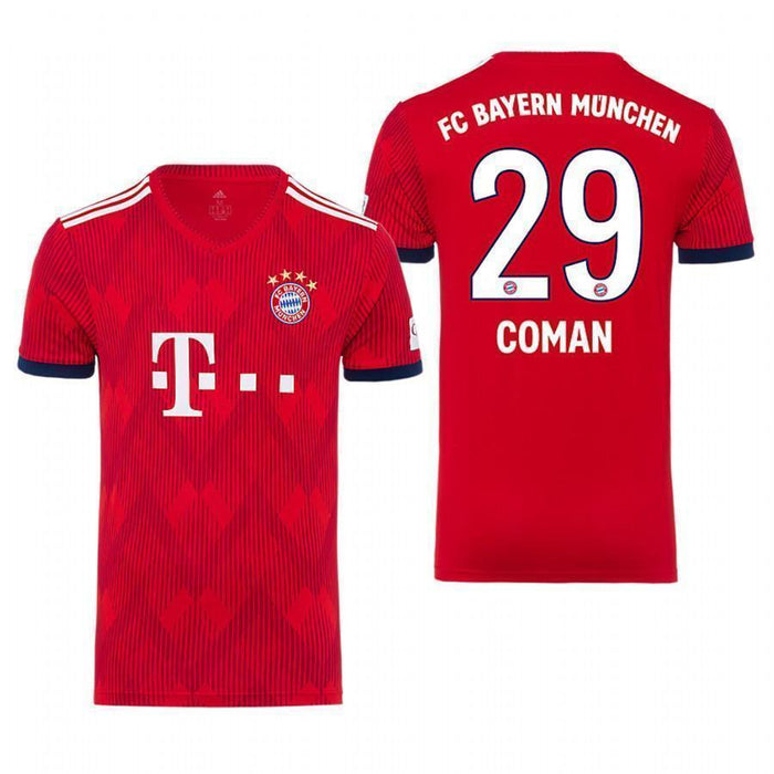 Kingsley Coman Bayern Munich Home Jersey 2018/19