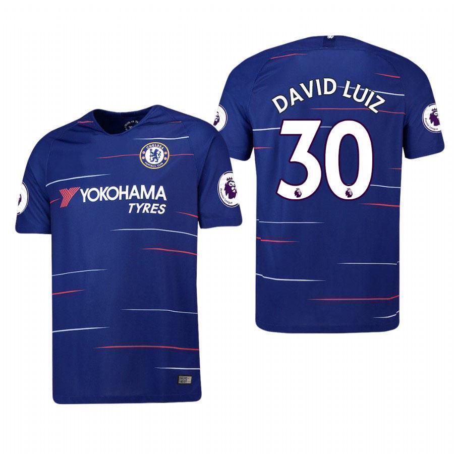 David Luiz Chelsea Home Jersey 2018/19