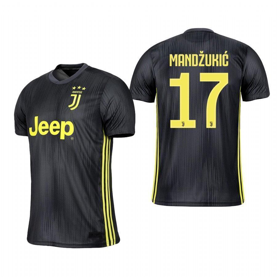 Mario Mandzukic Juventus Third Jersey 2018/19
