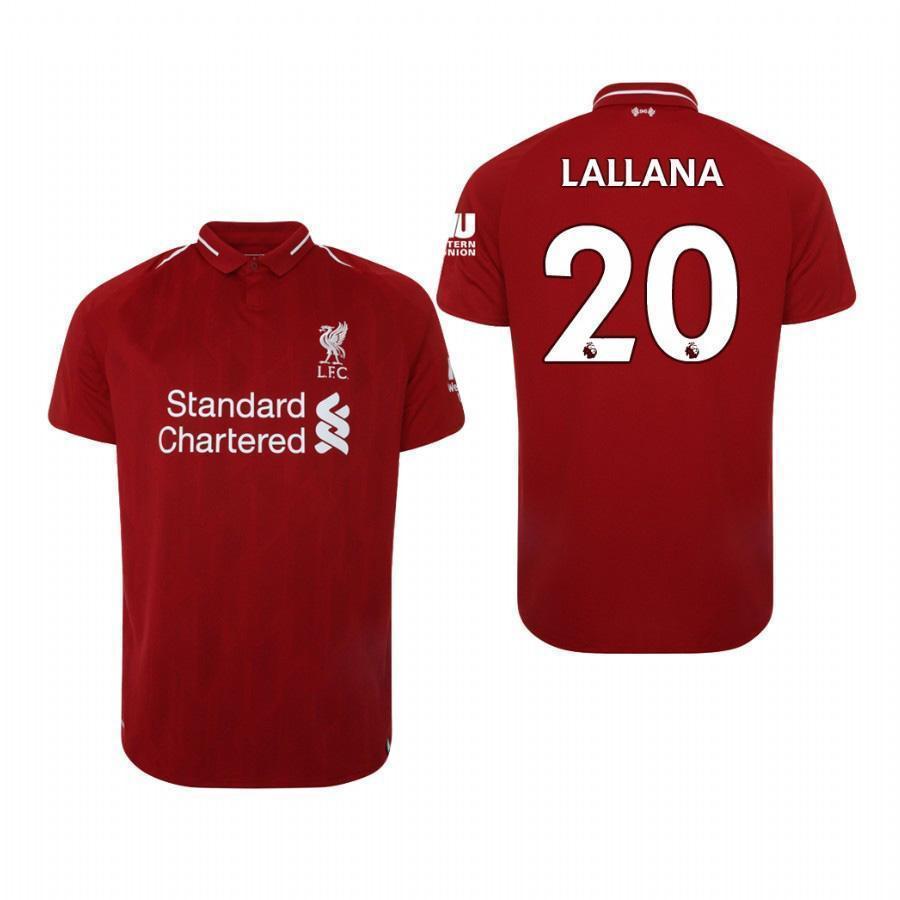 Adam Lallana Liverpool Home Jersey 2018/19