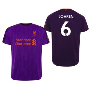 Dejan Lovren Liverpool Away Jersey 2018/19