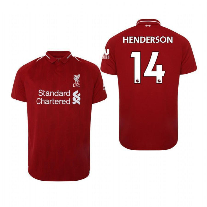 Jordan Henderson Liverpool FC Home Jersey 2018/19