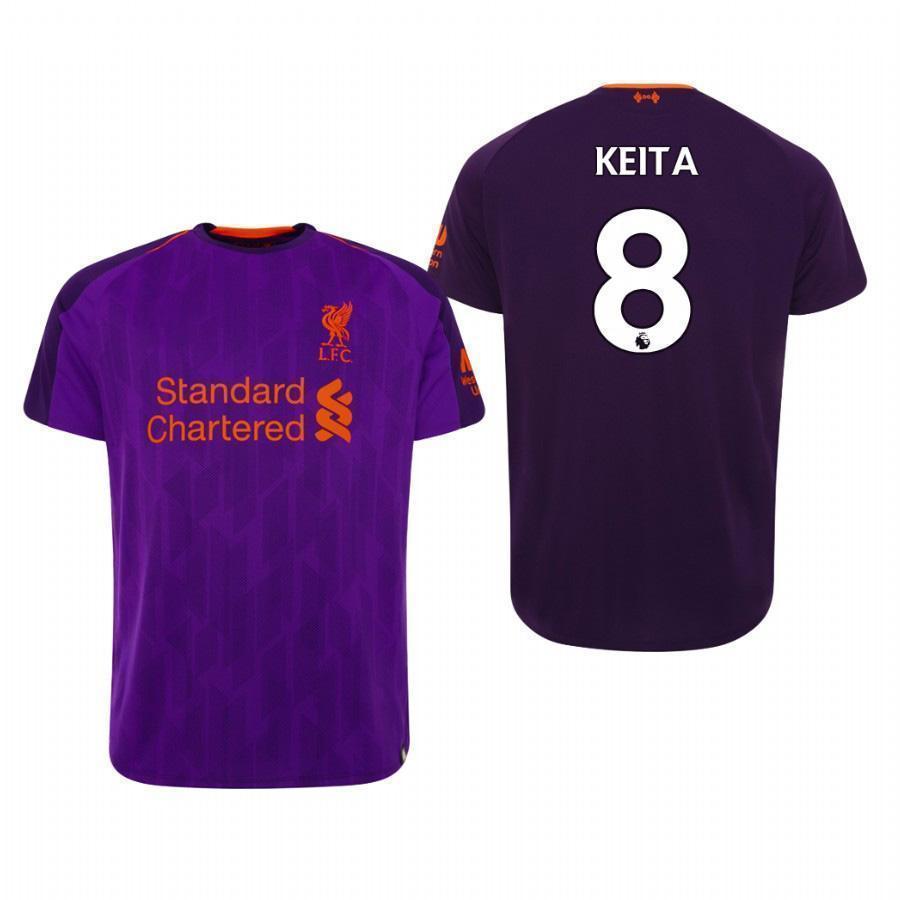 Naby Keita Liverpool Away Jersey 2018/19