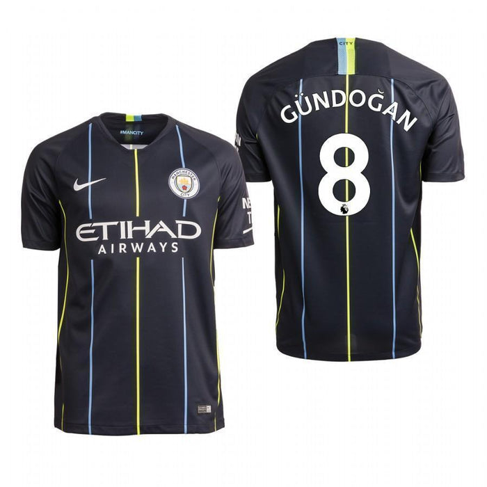 Ilkay Gundogan Manchester City Away Jersey 2018/19