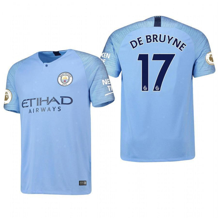 Kevin De Bruyne Manchester City Home Jersey 2018/19