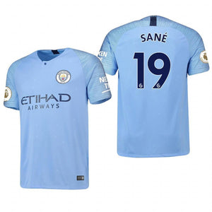 Leroy Sane Manchester City Home Jersey 2018/19