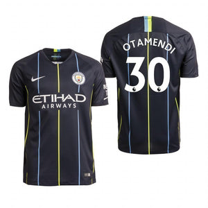 Nicolas Otamendi Manchester City Away Jersey 2018/19