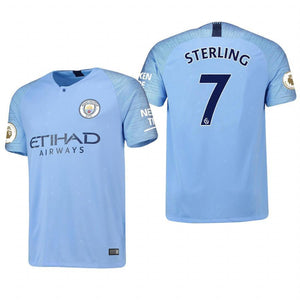 Raheem Sterling Manchester City Home Jersey 2018/19