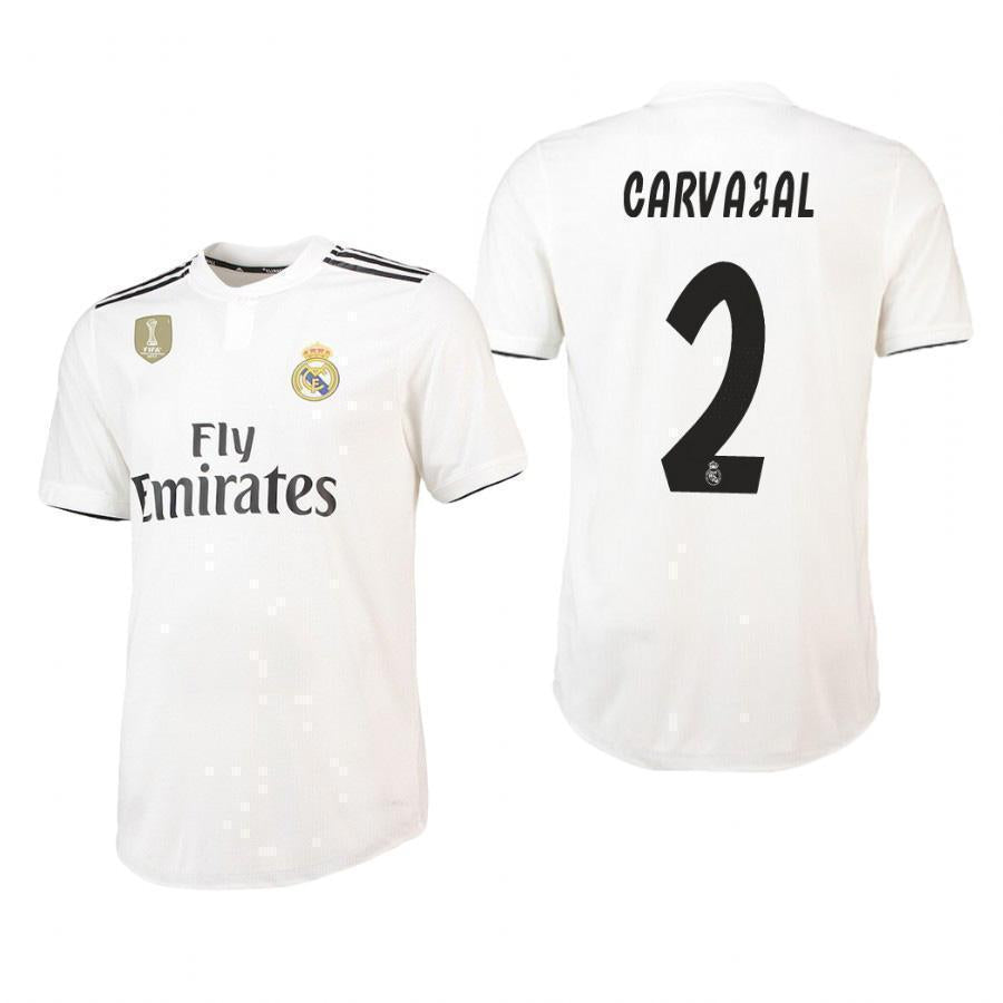 Dani Carvajal Real Madrid Home Jersey 2018/19