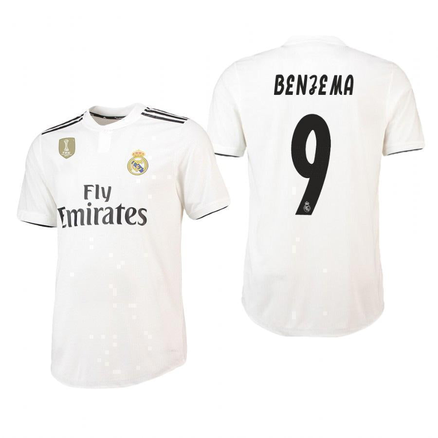 Karim Benzema Real Madrid Home Jersey 2018/19