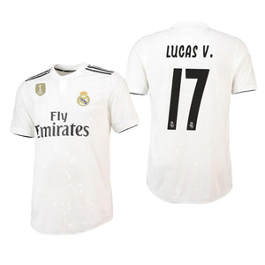 Lucas Vazquez Real Madrid Home Jersey 2018/19