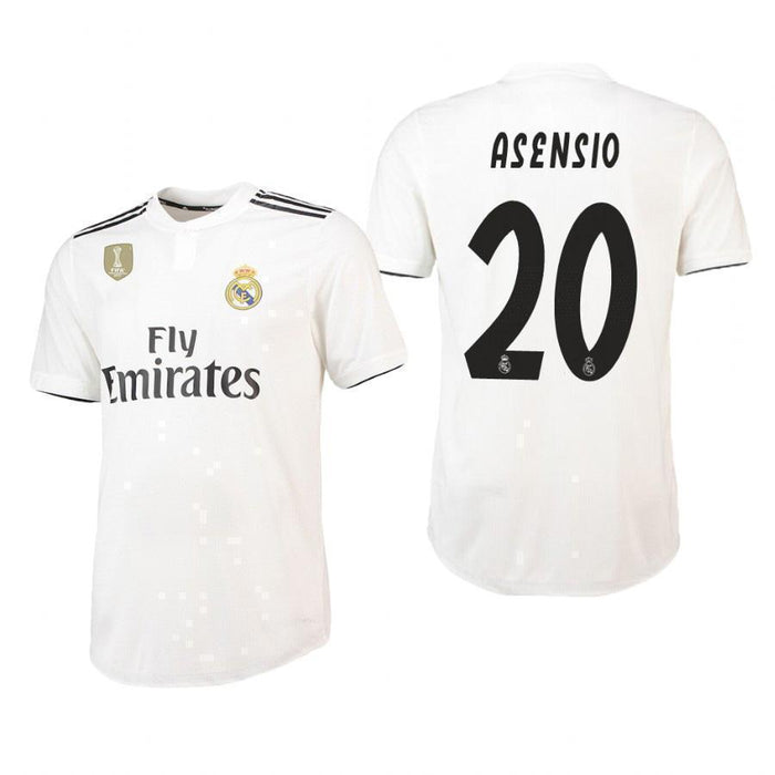 Marco Asensio Real Madrid Home Jersey 2018/19