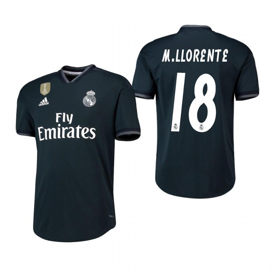 Marcos Llorente Real Madrid Away Jersey 2018/19