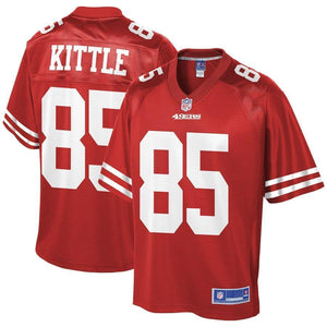George Kittle San Francisco 49ers Pro Line Team Player Jersey – Scarlet 2018/2019