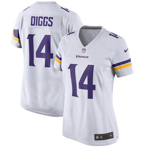 Stefon Diggs Minnesota Vikings Women's Game Jersey - White 2018/2019