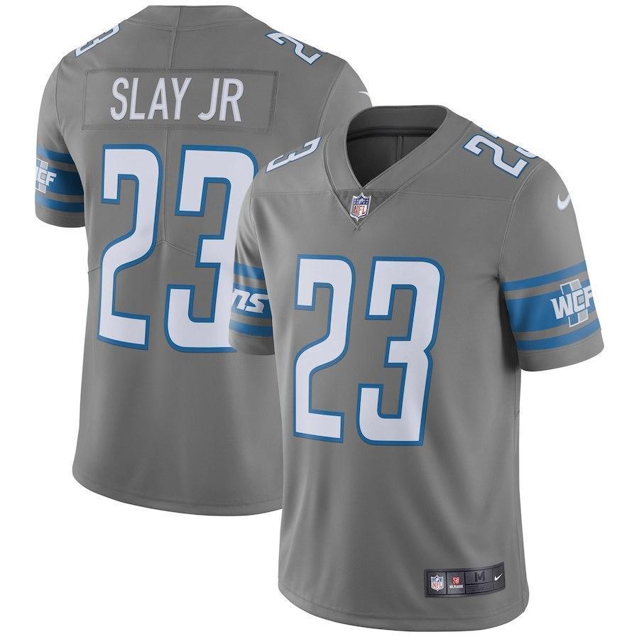 Detroit Lions Darius Slay Jr Steel Vapor Jersey 2018 - 2019