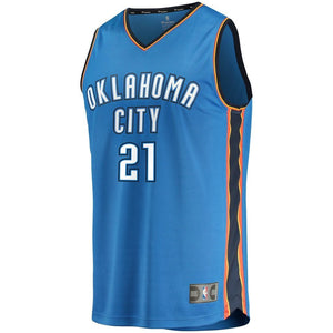 Andre Roberson Oklahoma City Thunder Blue Swingman Jersey 2018 - 2019