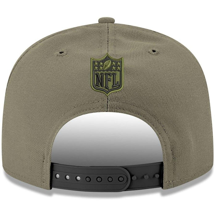 New Era Baltimore Ravens Olive Crafted in the USA 9FIFTY Adjustable Hat