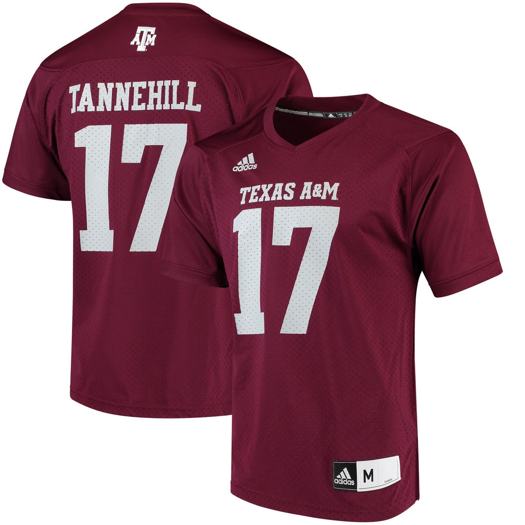 Men's Adidas Ryan Tannehill Maroon Texas A&M Aggies Alumni Player Jersey