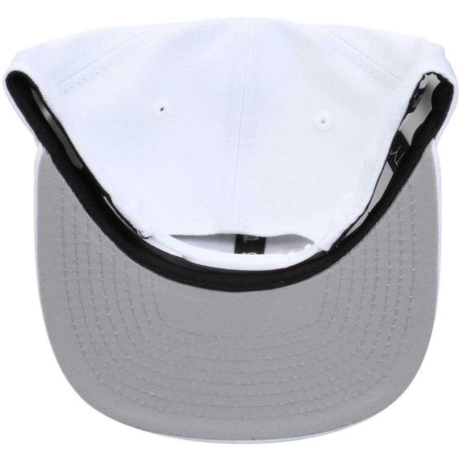 New Era NFL Shield Logo White Original Fit 9FIFTY Adjustable Snapback Hat