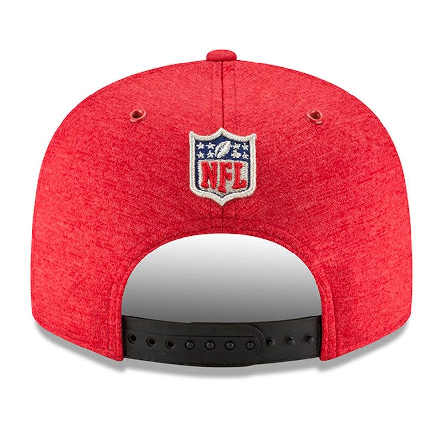 New Era Atlanta Falcons Red/Black 2018 NFL Sideline Home Historic Official 9FIFTY Snapback Adjustable Hat