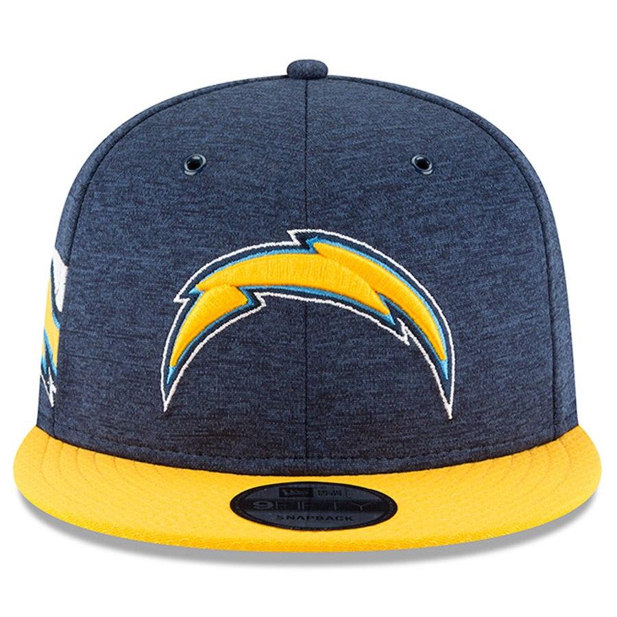 New Era Los Angeles Chargers Navy/Gold 2018 NFL Sideline Home Official 9FIFTY Snapback Adjustable Hat