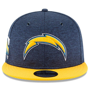 New Era Los Angeles Chargers Navy/Gold 2018 NFL Sideline Home Official 9FIFTY Snapback Adjustable Hat