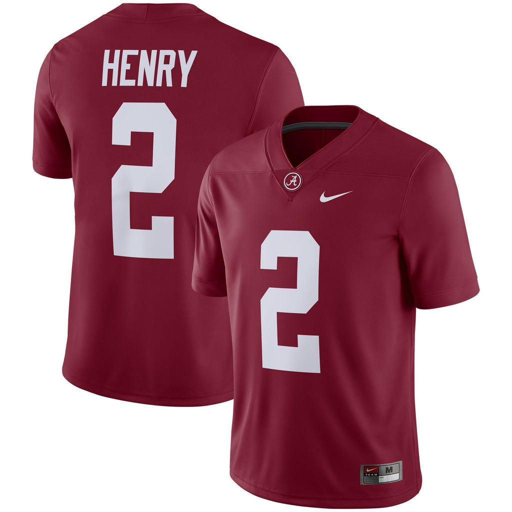 Men's Nike Derrick Henry Crimson Alabama Crimson Tide Alumni Player Jersey