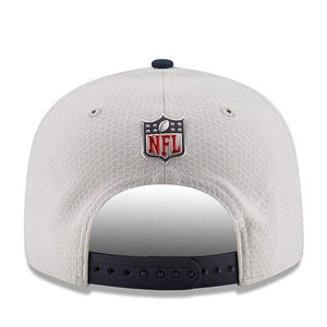 New Era New England Patriots Silver Super Bowl LII Side Patch Sideline 9FIFTY Snapback Adjustable Hat