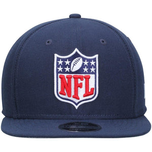 New Era NFL Shield Logo Navy Original Fit 9FIFTY Adjustable Snapback Hat