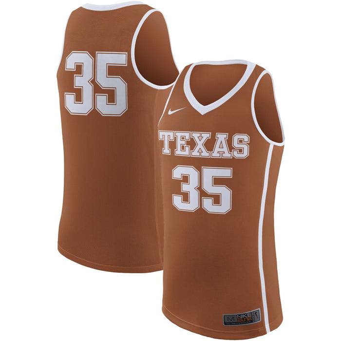 Men's Nike Texas Orange Texas Longhorns College Replica Basketball Jersey