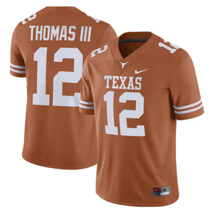 Men's Nike Earl Thomas Texas Orange Texas Longhorns Alumni Player Jersey