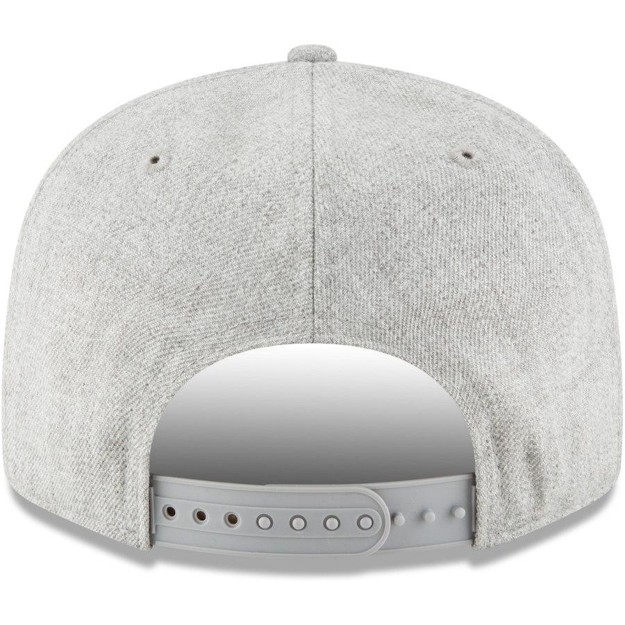 New Era New England Patriots Gray Twisted Frame 9FIFTY Adjustable Snapback Hat