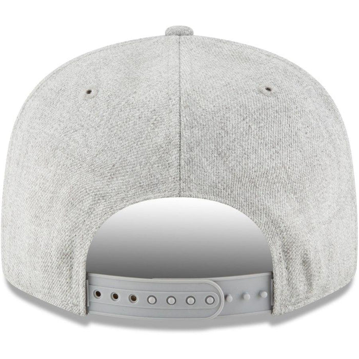 New Era New England Patriots Gray Twisted Frame 9FIFTY Adjustable Snapback Hat