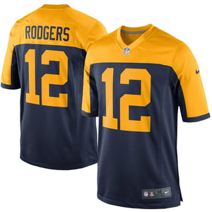 Green Bay Packers Aaron Rodgers Navy Jersey 2018 - 2019