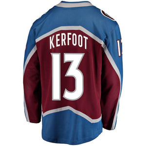 Alexander Kerfoot Colorado Avalanche Player Swingman Jersey