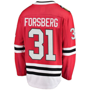 Anton Forsberg Chicago Blackhawks Player Swingman Jersey