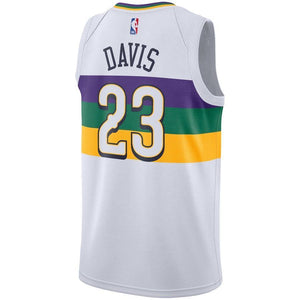 Anthony Davis New Orleans Pelicans White Swingman City Edition Jersey 2018 - 2019