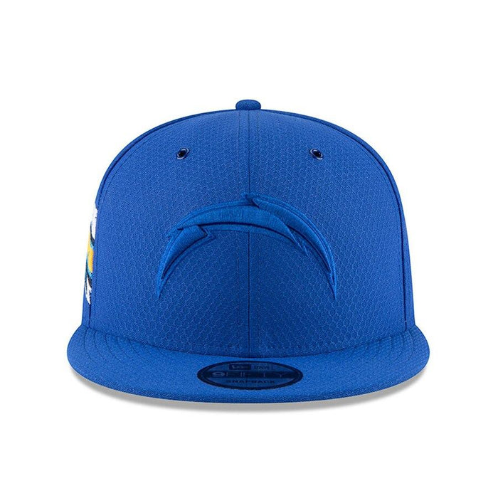 New Era Los Angeles Chargers Blue 2018 NFL Sideline Color Rush Official 9FIFTY Snapback Adjustable Hat
