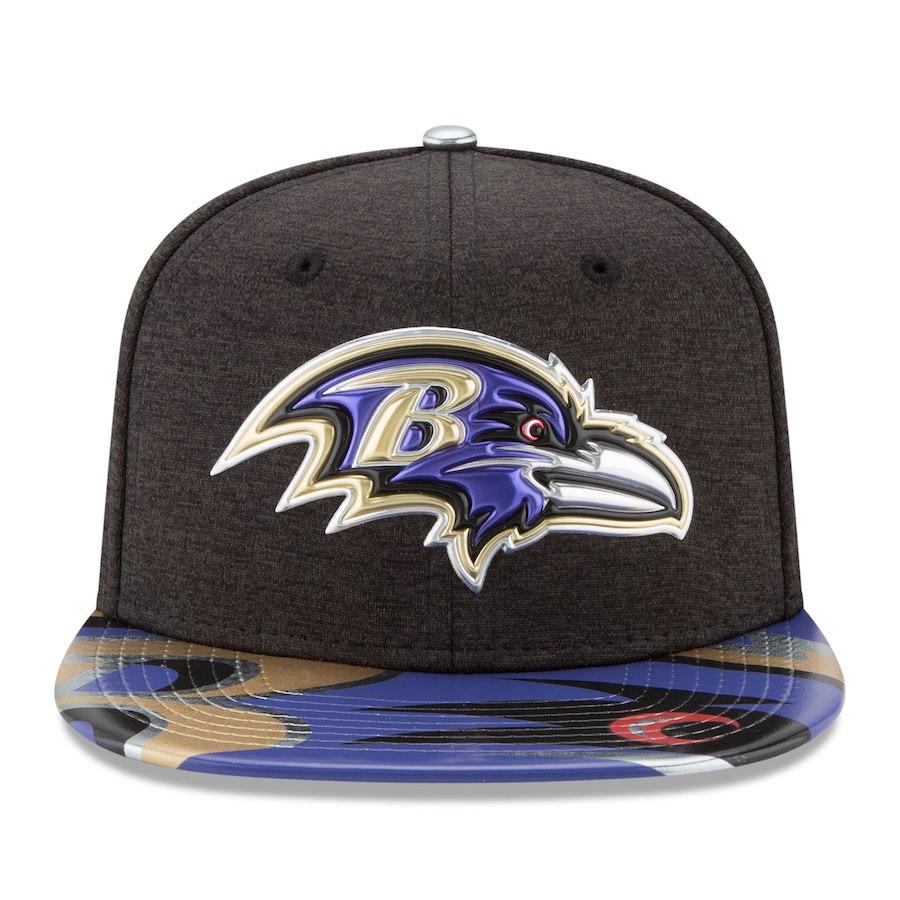 New Era Baltimore Ravens 2017 NFL Draft On Stage Original Fit 9FIFTY Snapback Adjustable Hat