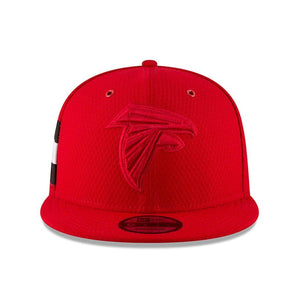 New Era Atlanta Falcons Red 2018 NFL Sideline Color Rush Official 9FIFTY Snapback Adjustable Hat