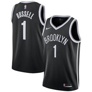 D'Angelo Russell Brooklyn Nets Nike Swingman Jersey - Black