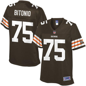NFL Pro Line Womens Cleveland Browns Joel Bitonio Team Color Jersey