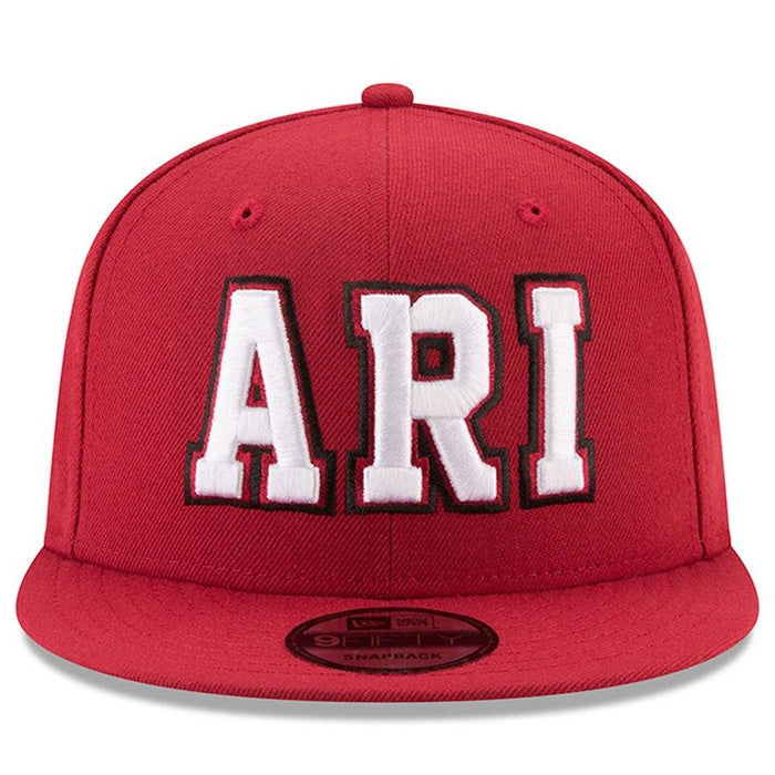 New Era Arizona Cardinals Cardinal Home Turf 9FIFTY Adjustable Snapback Hat